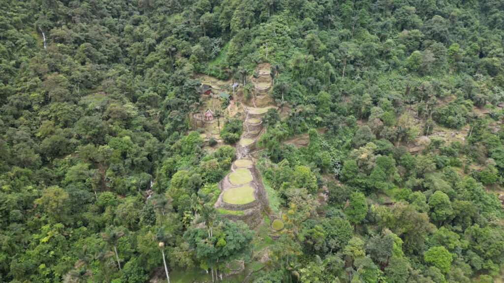 Sitio arqueológica de Sierra Nevada de Santa Marta.