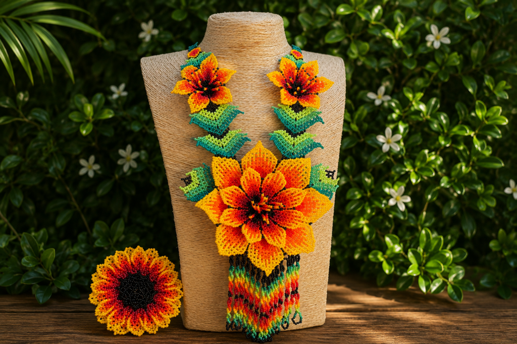 Collar en mostacilla